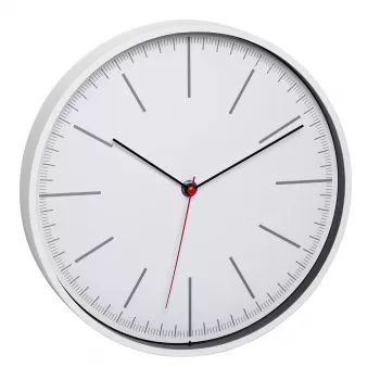 TFA Dostmann 60.3049.02 Orologio da parete al quarzo rotondo bianco