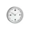 TFA Dostmann 60.3012 Orologio da parete al quarzo rotondo argento