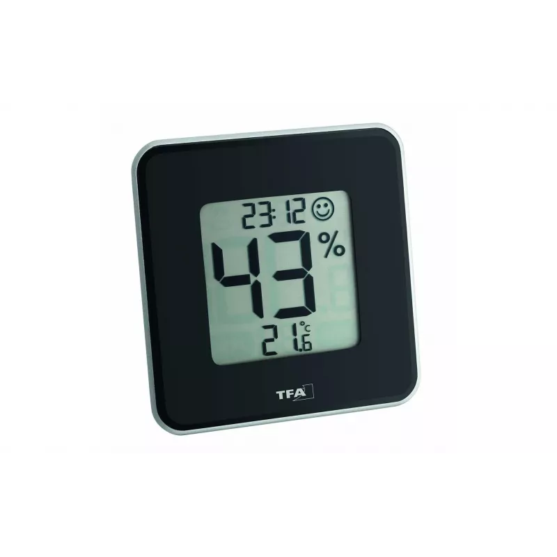 TFA Dostmann 30.5021.01 Style Termo-igrometro digitale nero (30.010.425)