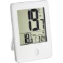 TFA Dostmann Termometro radiocontrollato con orologio, bianco (30-3051-02)