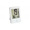TFA Dostmann Termometro radiocontrollato con orologio, bianco (30-3051-02)