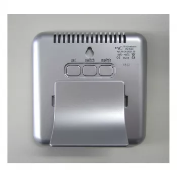 TFA Dostmann Style Igrometro elettronico per interni rosso (30.5021.05)
