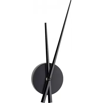 TFA Dostmann Orologio da parete al quarzo 60.3036.01 nero 96 mm x 310 mm x 33 mm