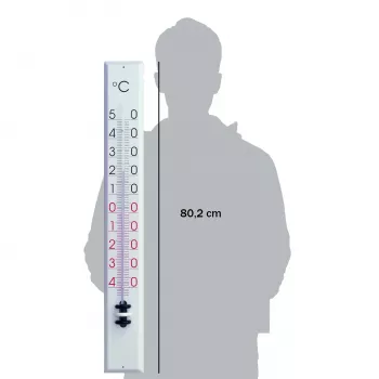 TFA Dostmann 12.2015 Termometro da parete analogico bianco