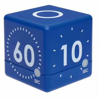 TFA Dostmann Timer CUBE Timer a cubo digitale, blu 38.2036.06