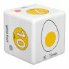 TFA Dostmann Cube Timer Timer digitale per uova, bianco/giallo (38.2041.07)