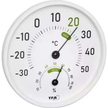 TFA Dostmann termo-igrometro digitale bianco 45.2045.02