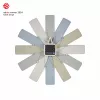 TFA Dostmann 60.3020.30 orologio da parete al quarzo 400 mm colorato movimento continuo silenzioso