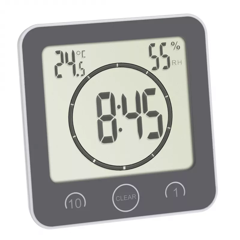 TFA Dostmann 60.4001.10 timer da cucina digitale grigio