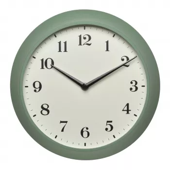 TFA Dostmann 60.3540.04 orologio da parete radio con termometro e igrometro, verde menta