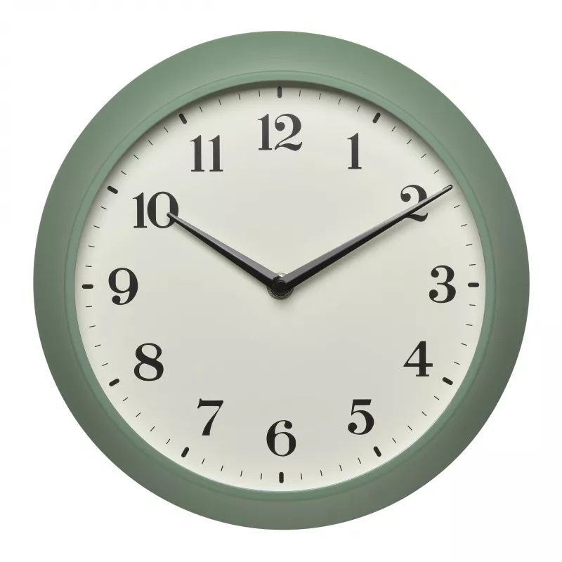 TFA Dostmann 60.3540.04 orologio da parete radio con termometro e igrometro, verde menta