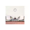 TFA Dostmann 60.3542.02 orologio da parete radio 30 cm bianco resistente agli schizzi per bagno
