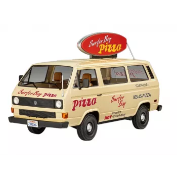 Revell Stranger Things VW T3 Bus Surfer Boy kit di montaggio in plastica 1:24 07725