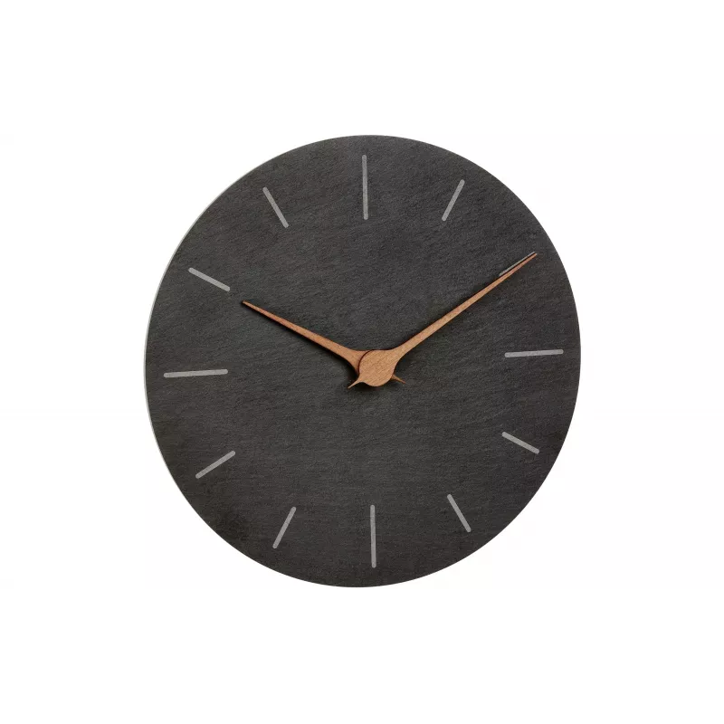 TFA Dostmann 60.3068.10 Orologio da parete al quarzo 25 cm ardesia, movimento continuo