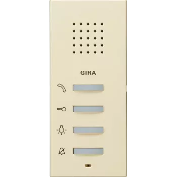 Gira Postazione interna da parete 125001 AP System 55 bianco crema