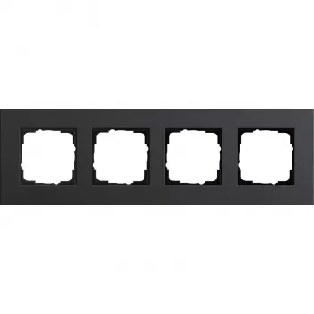 Gira Cornice coprifilo 4 moduli antracite 0214226
