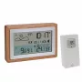 TFA Dostmann OAK Stazione meteo radio con cornice in quercia e sensore esterno 35.1167.54