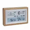 TFA Dostmann OAK Stazione meteo radio con cornice in quercia e sensore esterno 35.1167.54