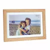 TFA Dostmann FRAMEO App Cornice digitale WiFi 10,1 pollici 1280x800 touchscreen IPS 32GB design legno marrone 37.1002.08