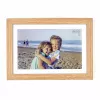 TFA Dostmann FRAMEO App Cornice digitale WiFi 10,1 pollici 1280x800 touchscreen IPS 32GB design legno marrone 37.1002.08