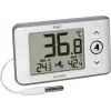 TFA Dostmann LT 202 Termometro digitale professionale con sensore a cavo, bianco 30.1052.02