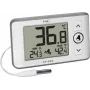 TFA Dostmann LT 202 Termometro digitale professionale con sensore a cavo, bianco 30.1052.02