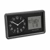 TFA Dostmann 60.3552.01 orologio da parete radio nero