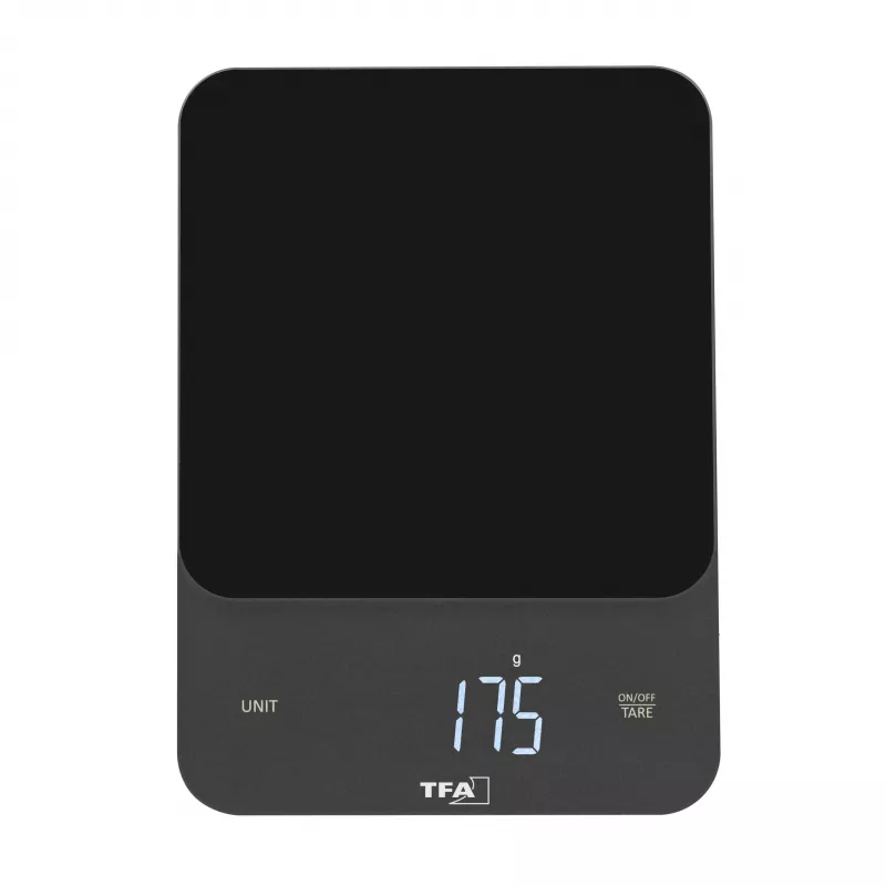 TFA Dostmann Brownie bilancia da cucina digitale nera 5 kg 50.2008.01