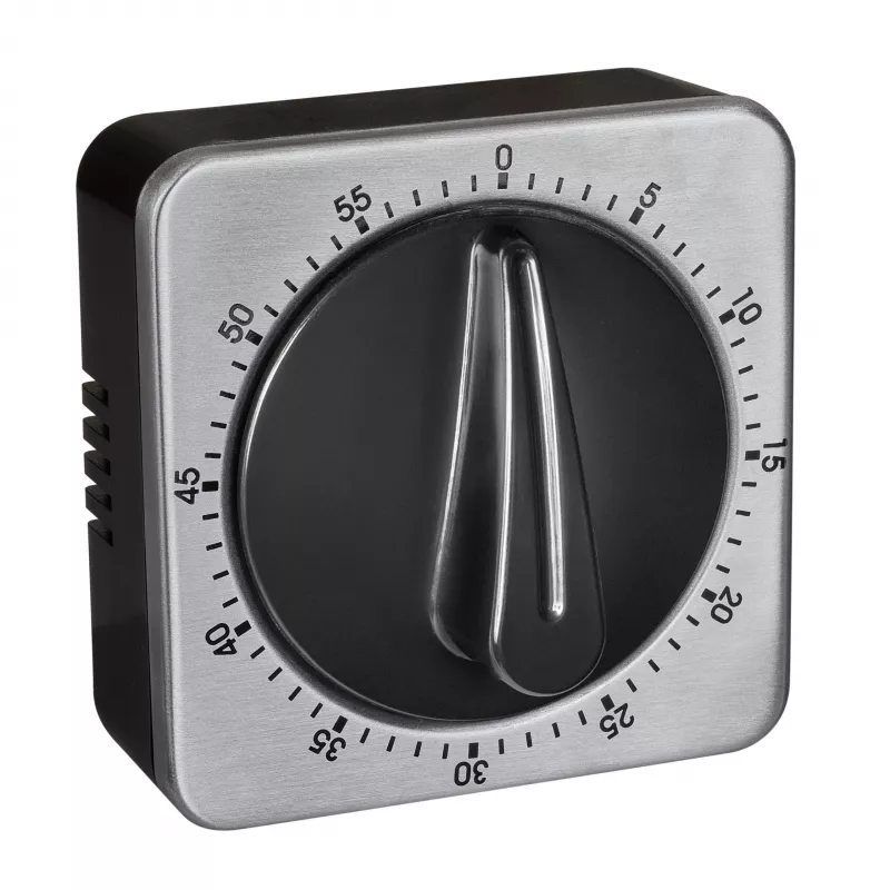 TFA Dostmann orologio da cucina meccanico nero 38.1043.01