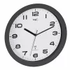 TFA Dostmann 60.3554.10 orologio da parete radio 320 mm antracite con lancetta dei secondi continua