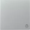 Gira bilanciere interruttore 328526 simbolo luce System 55 alluminio
