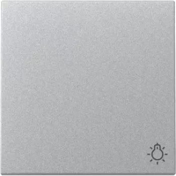 Gira bilanciere interruttore 328526 simbolo luce System 55 alluminio