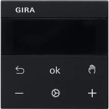 Gira RTR BT System nero Termostato ambiente 5394005