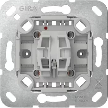 GIRA 383600 inserto pulsante, 1 polo commutatore, 10 AX, 250 V AC, da incasso