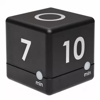 TFA Dostmann 38.2040.01 timer da cucina digitale bianco-nero