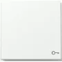 Gira TX44 bilanciere con simbolo porta, bianco puro seta opaco 328766