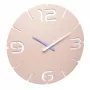 TFA Dostmann orologio da parete radiocontrollato design Contour, rosa antico/bianco (60.3536.16)