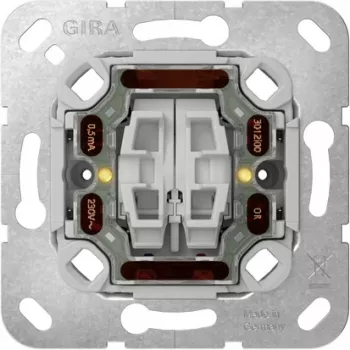 GIRA 384500 inserto interruttore in serie, da incasso, 10 AX, 250 V, morsetti a vite