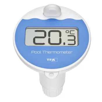 TFA Dostmann 30.3238.06 sensore piscina radiocontrollato, 868 MHz, sensore galleggiante di temperatura acqua per termometri da piscina e stazioni meteo