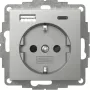 Gira presa SCHUKO con caricabatterie USB Type-A/C 2459600