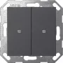 Gira KNX Bilanciere per pulsante, 2 posti, antracite 517328