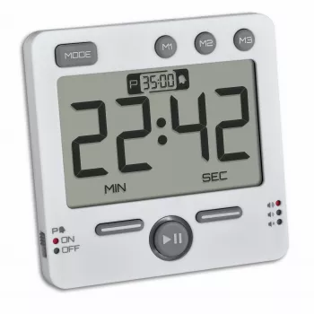 TFA Dostmann 99HOURS Timer digitale bianco 38.2049.02