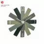 TFA Dostmann 60.3020.04 Orologio da parete al quarzo 400 mm verde oliva lancetta dei secondi continua