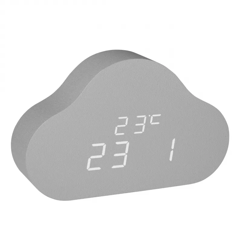 TFA Dostmann 60.2040.15 Sveglia al quarzo per bambini grigio