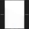 Gira Set bilanciere 1 posto per sensore a sfioramento 4, bianco puro lucido 5771005