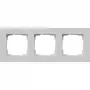 Gira Placca 3 posti piatta, grigio 0213375