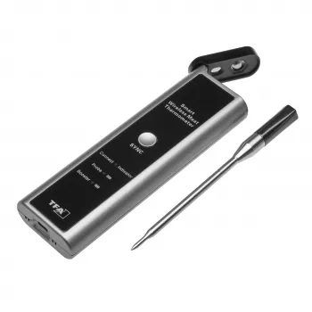 TFA Dostmann Termometro per carne BBQ senza fili SMART KÜCHEN-CHEF termometro da grill (14.1515.10)
