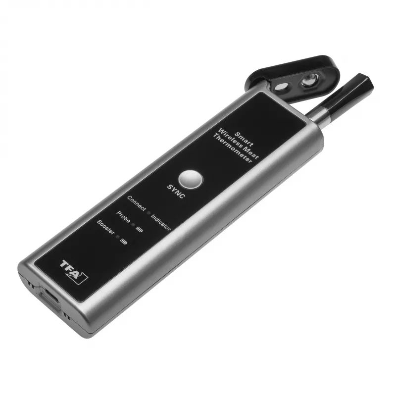 TFA Dostmann Termometro per carne BBQ senza fili SMART KÜCHEN-CHEF termometro da grill (14.1515.10)