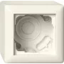 Gira Custodia da parete 1 modulo con placca, Standard 55, bianco crema 106101