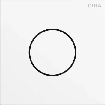 Gira Modulo vocale bianco traffico verniciato 5563902